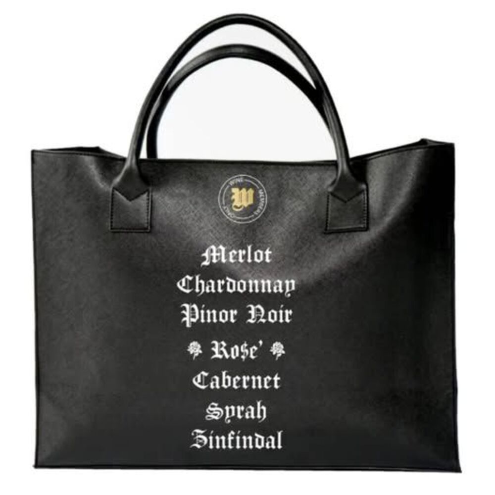 Wine list tote